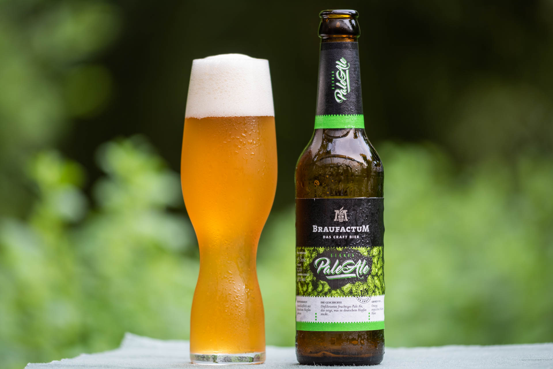 German Pale Ale von Braufactum Hopfen und Bier